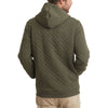 Marine Layer Unisex Olive Heather Corbet Quilted Full Zip Hoodie