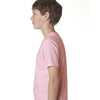 Next Level Boy's Light Pink Premium Short-Sleeve Crew Tee