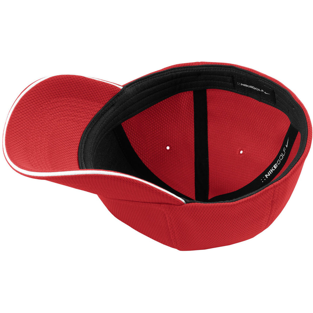 Nike Red Dri-FIT Mesh Flex Cap