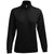Vansport Women's Black Mesh 1/4-Zip Tech Pullover
