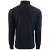 Vantage Men's Black Grid Quarter Zip Pullover