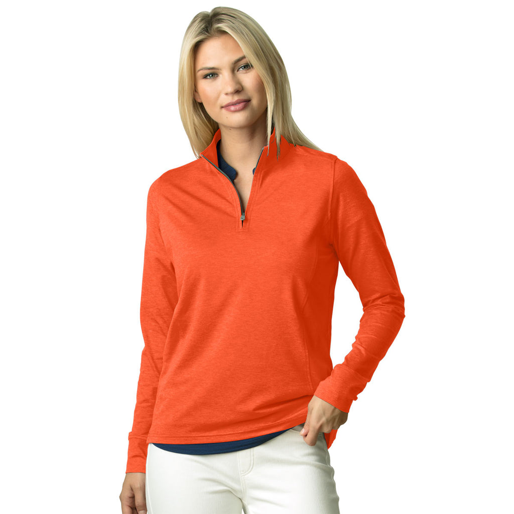 Vantage Women's Orange Zen Pullover
