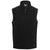 Edwards Men's Black Microfleece Vest