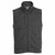 Edwards Men's Black Heather Sweater Knit Fleece Vest with Pockets