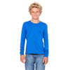 Bella + Canvas Youth True Royal Jersey Long-Sleeve T-Shirt