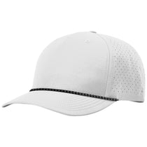 Richardson Silver/Black-Silver Laser Perf Performance Rope Cap