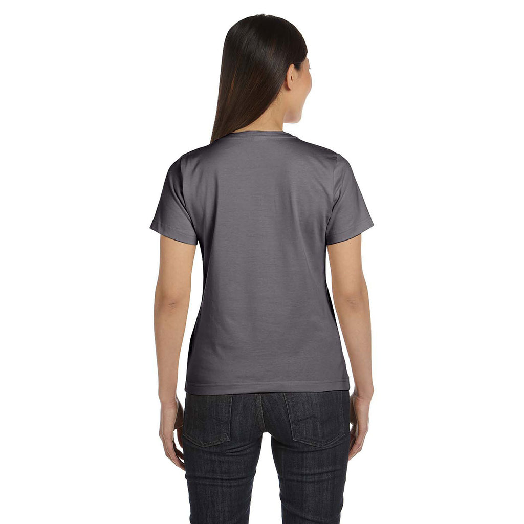 LAT Women's Charcoal Premium Jersey T-Shirt