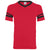 Augusta Sportswear Men's Red/Black Sleeve Stripe Jersey
