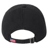 Bayside Men's Black USA-Made Unstructured Cap