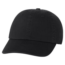 Bayside Men's Black USA-Made Unstructured Cap
