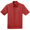Nike Men's Varsity Red Dri-FIT Short Sleeve Micro Pique Polo