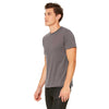 Bella + Canvas Unisex Asphalt Poly-Cotton Short-Sleeve T-Shirt
