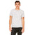 Bella + Canvas Unisex White Marble Poly-Cotton Short Sleeve T-Shirt
