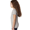 Next Level Girl's Silk Princess CVC Tee