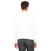 Bella + Canvas Unisex White Pullover Hoodie