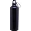 H2Go Black Aluminum Classic Water Bottle 24oz