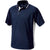 Charles River Men's Navy/White Color Blocked Wicking Polo