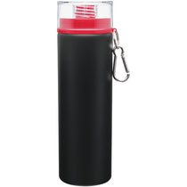 H2Go Red Trek-Matte Black Water Bottle 28oz