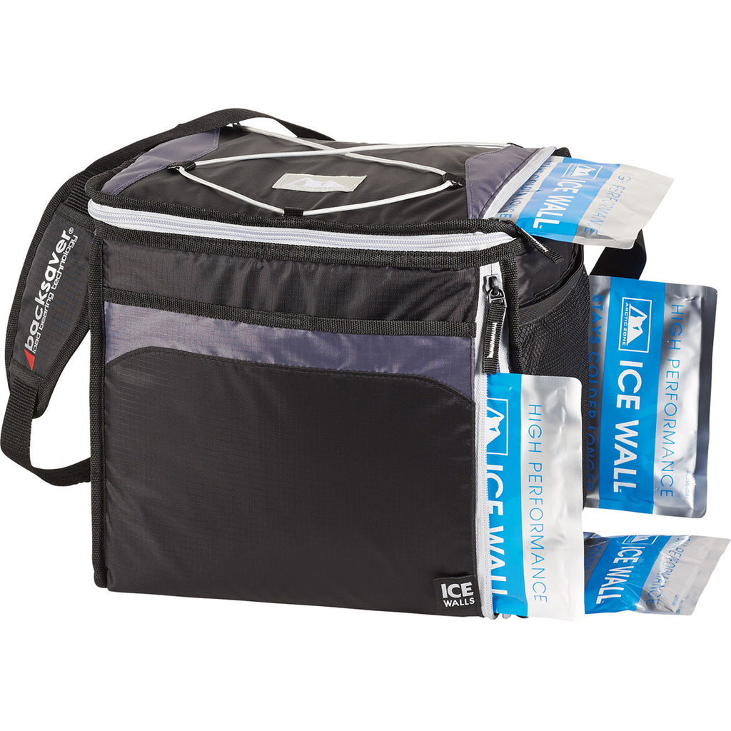 Arctic Zone Black 24 Can Ice Wall Cooler