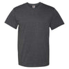 Fruit of the Loom Men's Black Heather HD Cotton Short Sleeve T-Shirt