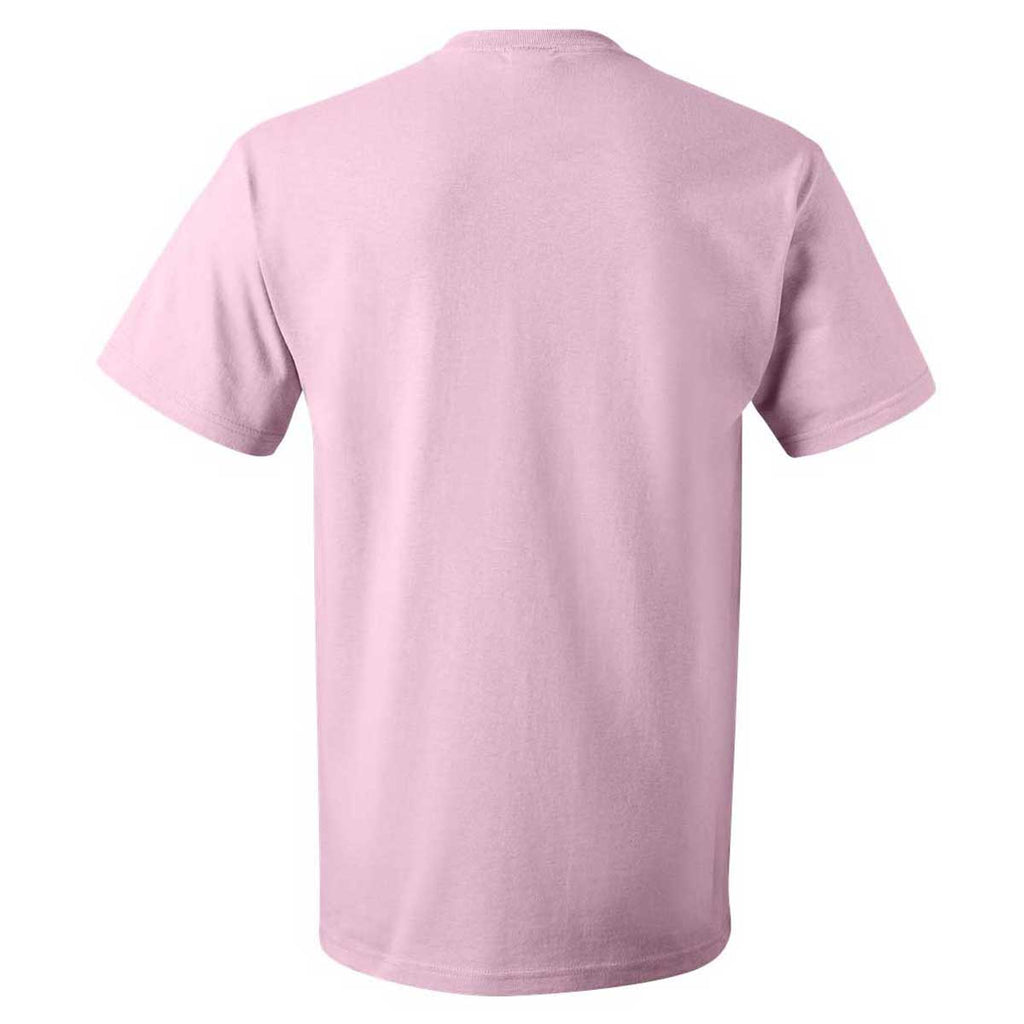 Fruit of the Loom Men's Classic Pink HD Cotton Short Sleeve T-Shirt