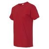 Fruit of the Loom Men's Crimson HD Cotton Short Sleeve T-Shirt