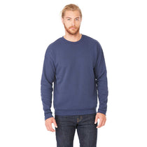 Bella + Canvas Unisex Navy Drop Shoulder Fleece Sweatshirt