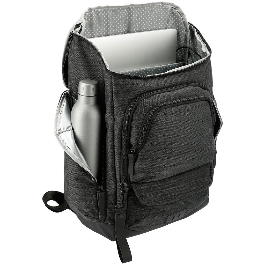 NBN Charcoal Whitby 15" Computer Backpack w/ USB Port