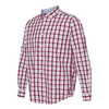 Tommy Hilfiger Men's Baron Plaid Long Sleeve Plaid Shirt