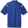 Nike Men's Royal Blue/White Dri-FIT Short Sleeve Shoulder Stripe Polo