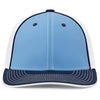 Pacific Headwear Columbia Blue/White/Navy Universal Fitted Trucker Mesh Cap
