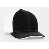 Pacific Headwear Black/White Universal Fitted Trucker Mesh Cap
