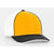 Pacific Headwear Gold/Black Universal Fitted Trucker Mesh Cap