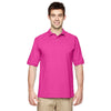 Jerzees Men's Cyber Pink 5.6 Oz. Spotshield Jersey Polo