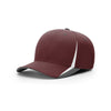 Richardson Maroon/White/Charcoal Sideline Triple Color R-Flex Cap