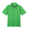 Nike Men's Green Dri-FIT Short Sleeve Sport Swoosh Pique Polo
