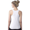 Alternative Apparel Women's White Earthleisure Modal Triblend Racer Tank