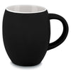 Norwood Black Matte Barrel Ceramic Mug 16 oz.