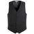Edwards Men's Black Synergy Washable High-Button Vest