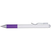 Hub Pens Purple Vallano Pen with White Barrel & Black Ink