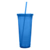 Good Value Blue Double Wall Acrylic Tumbler - 24 oz.