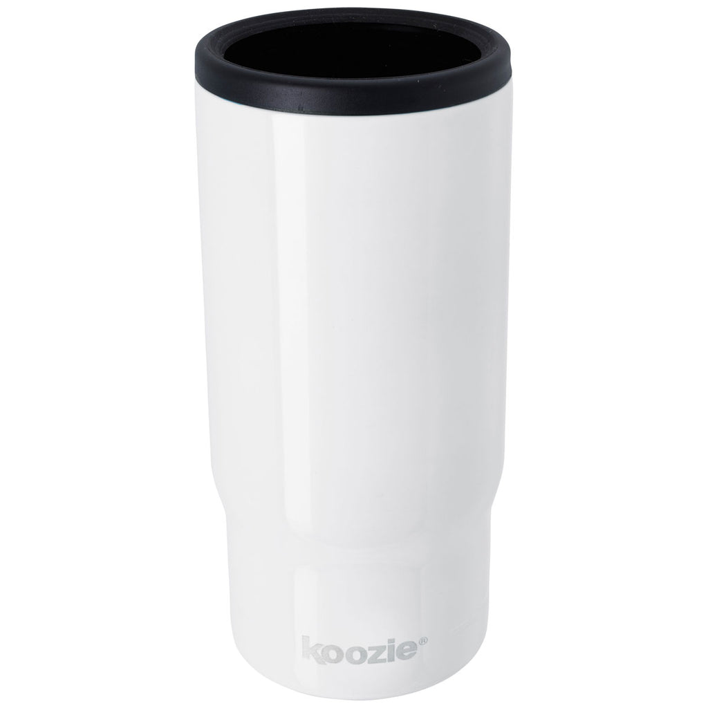 Koozie White Slim Triple Vacuum Tumbler - 15 oz