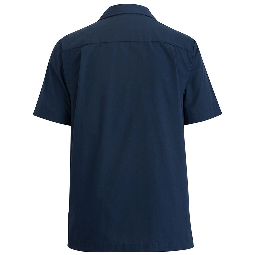 Edwards Men's Vintage Navy Essential Zip-Front Service Shirt