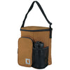 Carhartt Brown Vertical Lunch Cooler with Bottle
