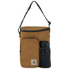 Carhartt Brown Vertical Lunch Cooler with Bottle