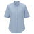 Edwards Women's Blue Short Sleeve Oxford Shirt