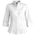 Edwards Women's White Tailored Full-Placket Stretch Shirt