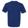 Bayside Men's Royal USA-Made 100% Cotton Short Sleeve T-Shirt