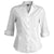 Edwards Women's White Tailored V-Neck Stretch 3/4 Sleeve Shirt