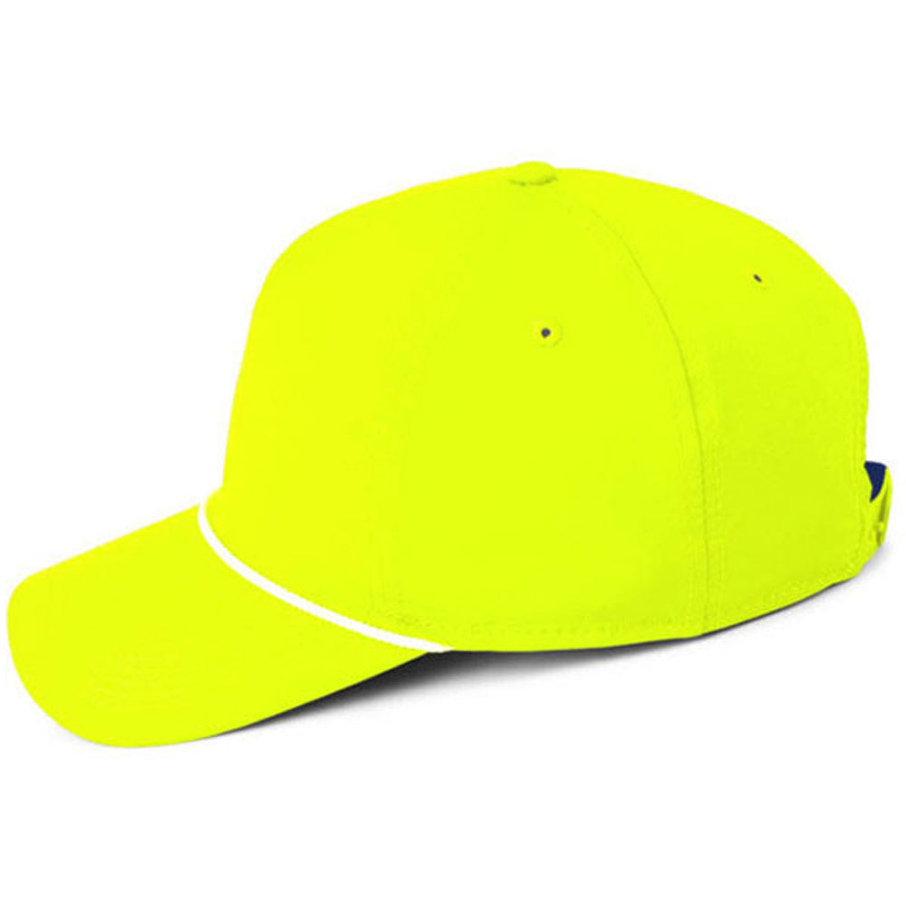 Imperial Neon Yellow White Wrightson Rope Cap